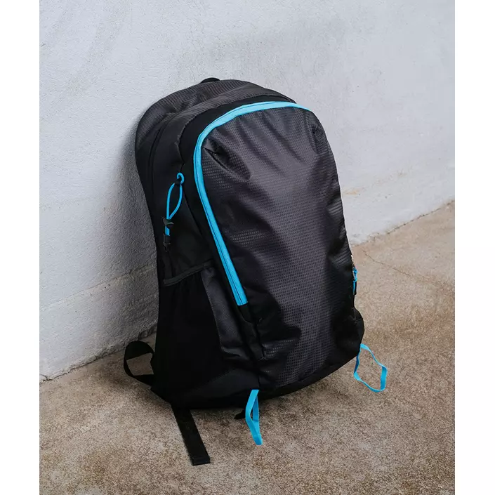 YOU Telemark backpack, Black/Turquoise, Black/Turquoise, large image number 6