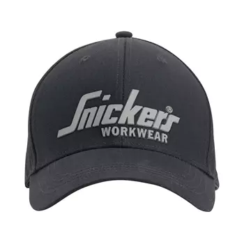 Snickers Logo Cap, Schwarz