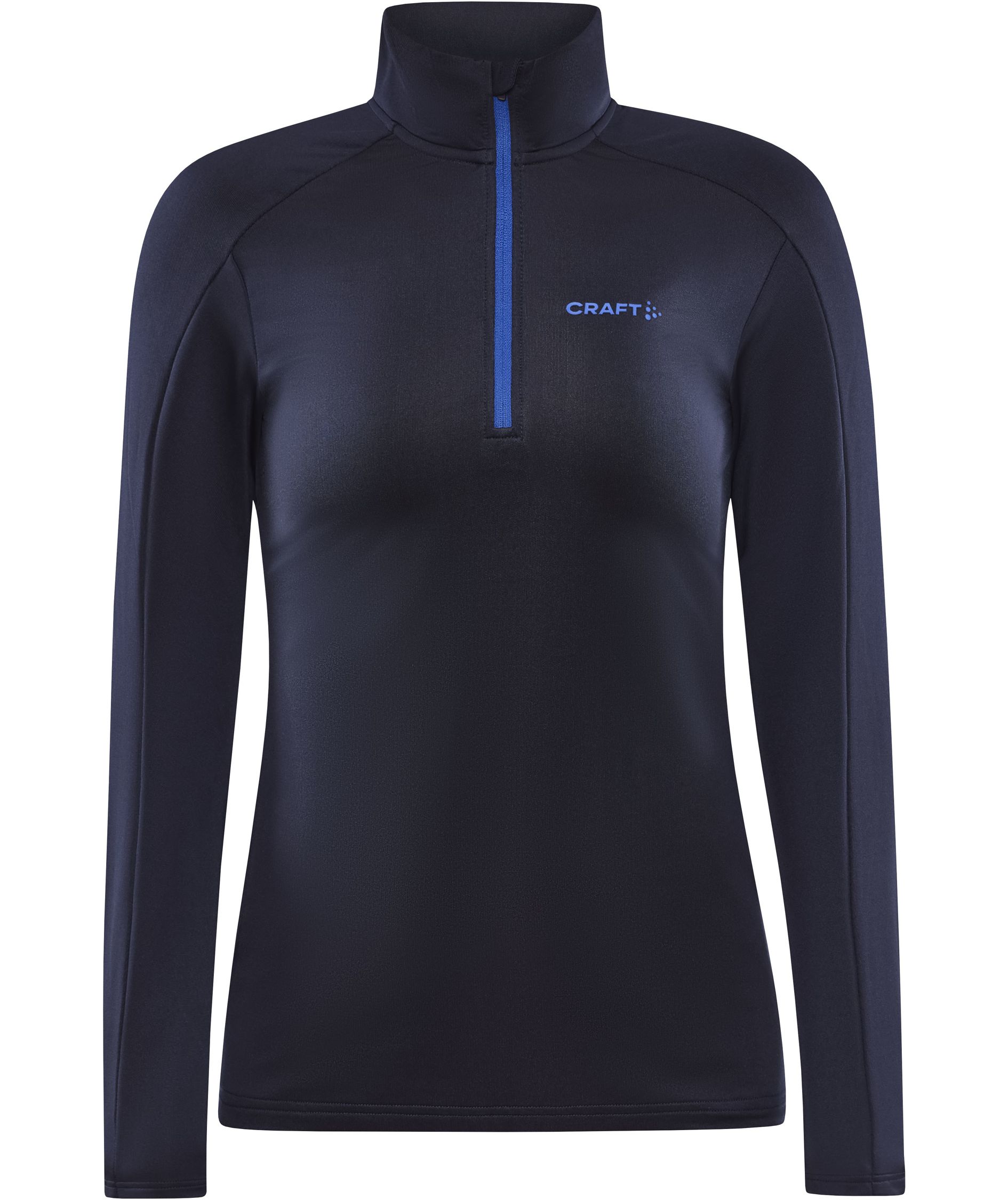 Craft Core Gain half zip dame midlayer, Blaze, Blaze, swatch