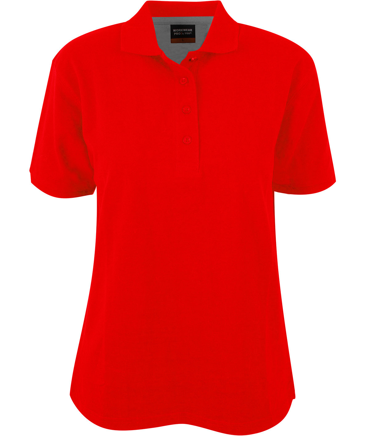 YOU Carolina women's polo shirt, Red, Red, swatch