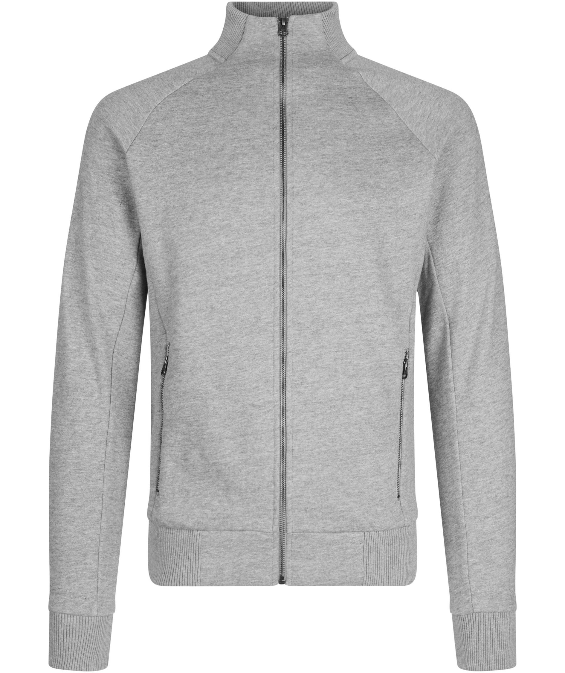 ID cardigan with zipper, Grey Melange, large image number 0
