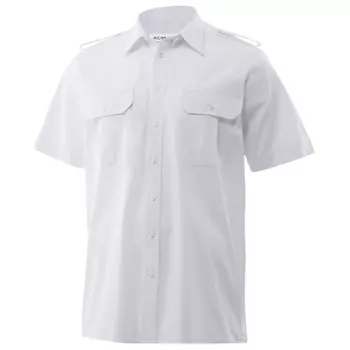 Kümmel Howard Slim fit short-sleeved pilot shirt, White