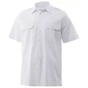 Kümmel Howard Slim fit short-sleeved pilot shirt, White