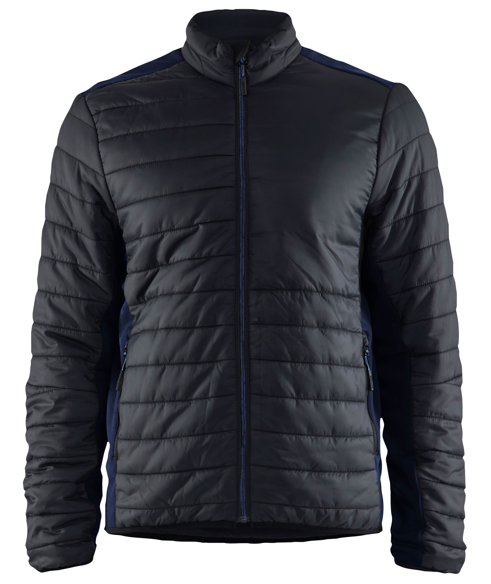 Bl&aring;kl&auml;der vatteret jakke, Sort/M&oslash;rk Marine, Sort/M&oslash;rk Marine, swatch