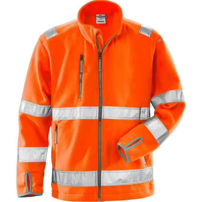 Fristads fleece jacket 4400, Hi-vis Orange, large image number 0