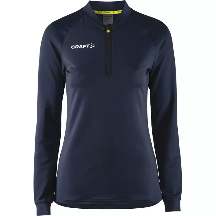 Craft Extend halfzip dame tæningstrøje, Navy, large image number 0