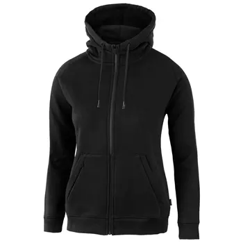 Nimbus Play Lenox women's hoodie with full zipper, Black