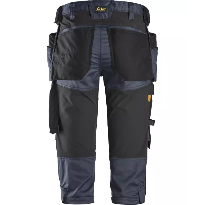 Snickers AllroundWork craftsman knee pants 6142, Navy/black, large image number 1