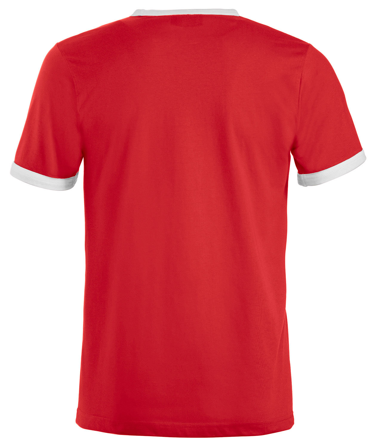 Clique Nome T-shirt, Red/White, large image number 2