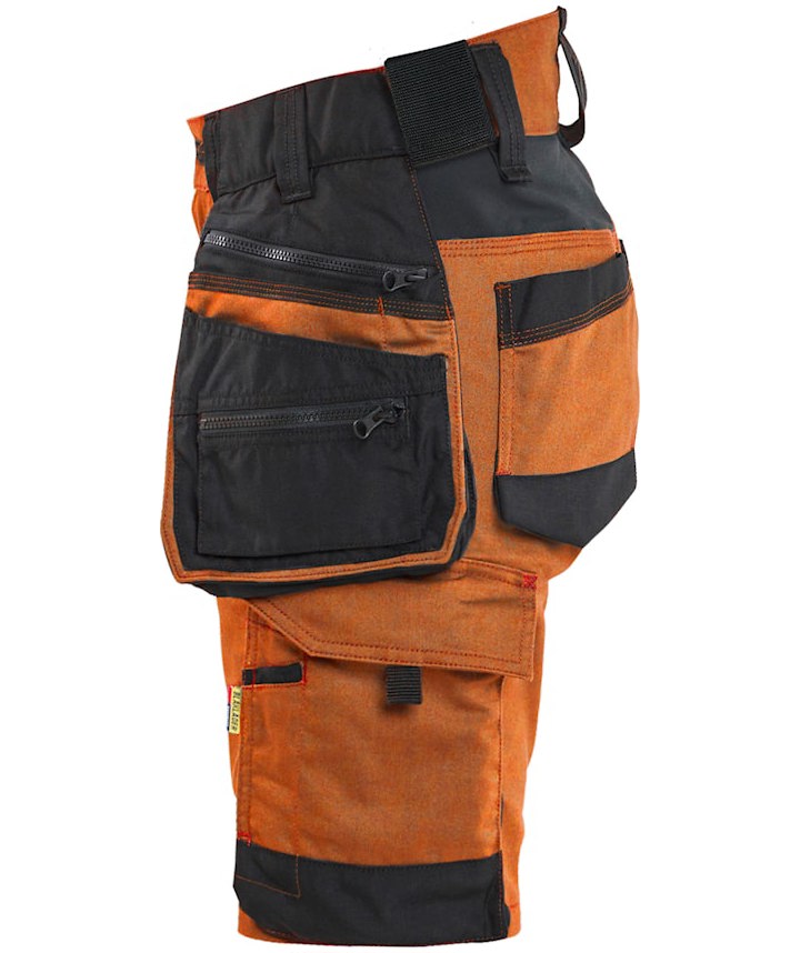 Bl&aring;kl&auml;der Striker Damen Handwerkershorts, Rost/schwarz, large image number 3