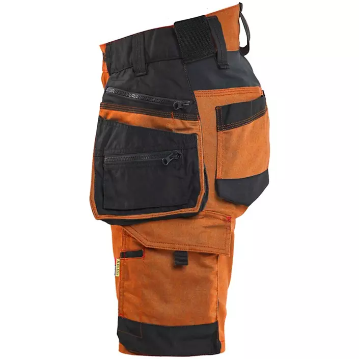 Blåkläder Striker Damen Handwerkershorts, Rost/schwarz, large image number 3