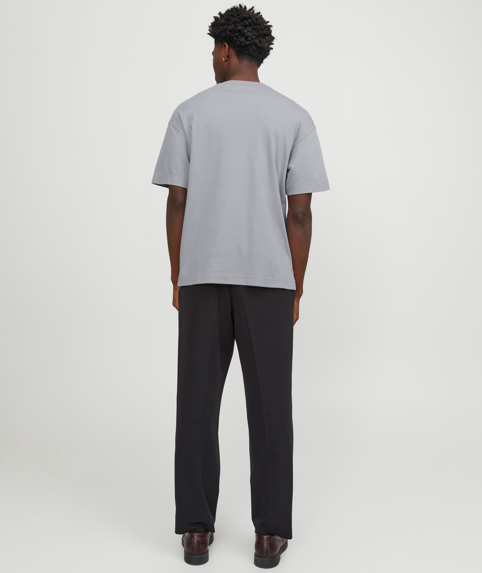 Jack & Jones JJEURBAN EDGE T-shirt, Ultimate Grey, large image number 6