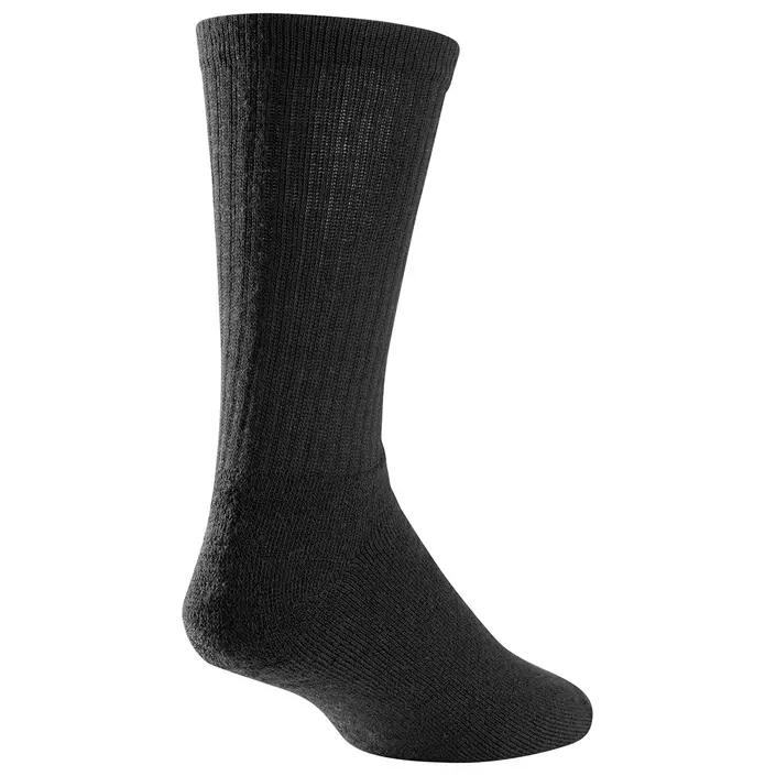 Snickers ProtecWork wool terry socks, Black, large image number 1