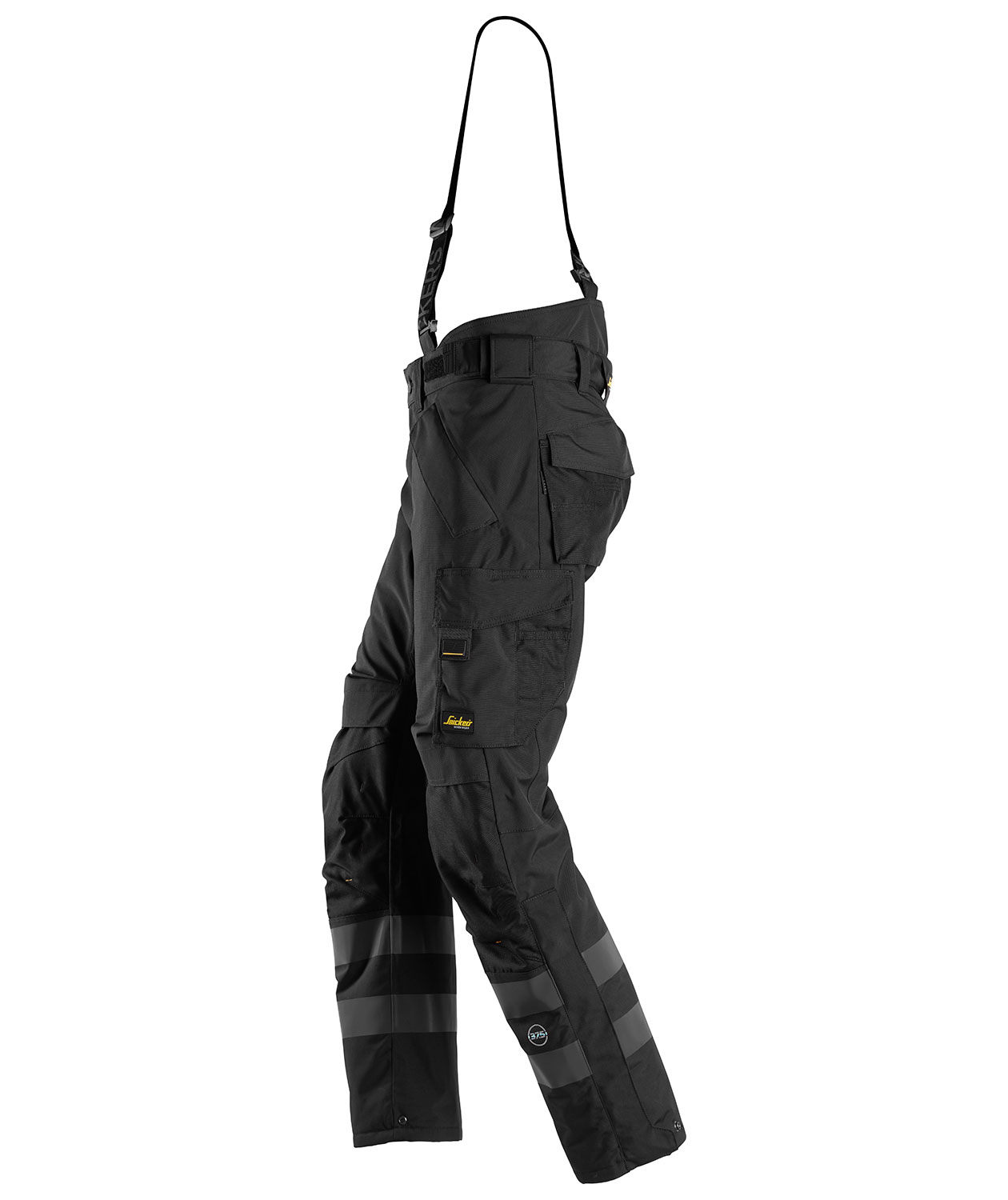 Snickers AllroundWork 37.5&reg; winter trousers 6620, Black, large image number 2