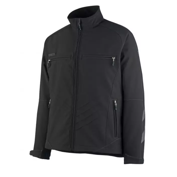 Mascot Unique Dresden softshell jacket, Black, large image number 0