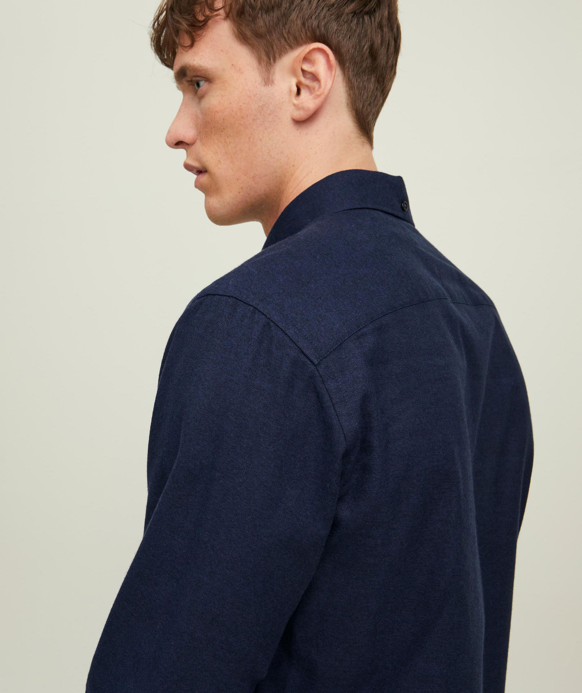 Jack & Jones Premium JPRBROOK GRINDLE Slim fit shirt, Perfect Navy, large image number 2