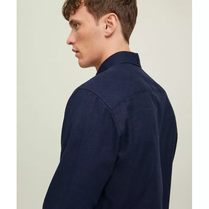 Jack & Jones Premium JPRBROOK GRINDLE Slim fit skjorte, Perfect Navy, large image number 2