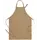 Segers 4579 bib apron with pocket, Khaki, Khaki, swatch