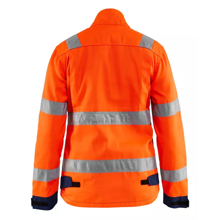 Blåkläder Damen Arbeitsjacke, Hi-vis Orange/Marine, large image number 2