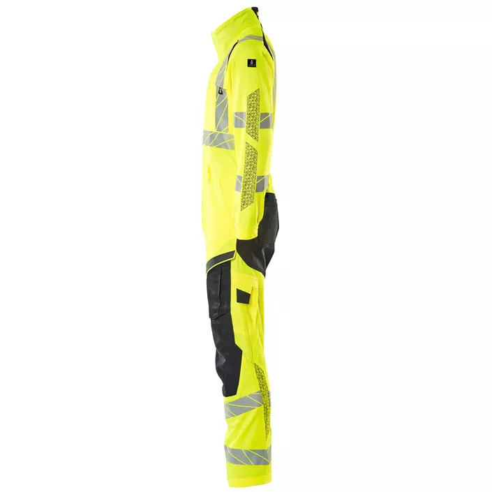 Mascot Accelerate Safe coverall, Hi-Vis Yellow/Dark Marine, large image number 2