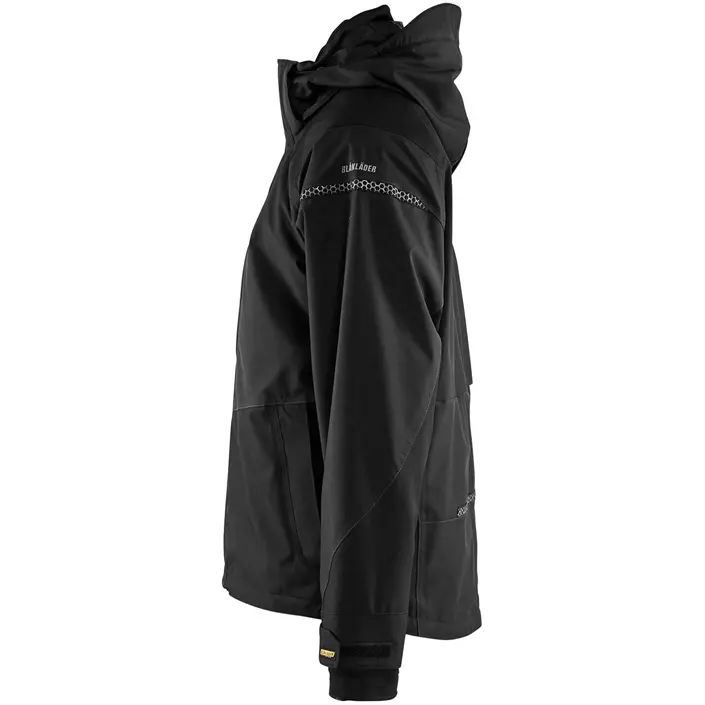 Blåkläder shell jacket, Black, large image number 4