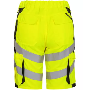 Engel Safety Light work shorts, Hi-vis Yellow/Black
