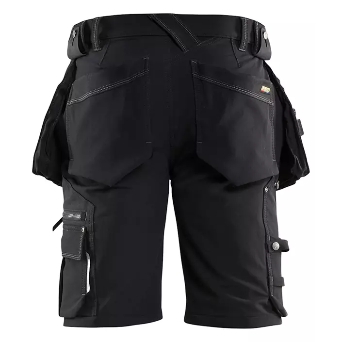 Blåkläder X1900 craftsman shorts full stretch, Black, large image number 1