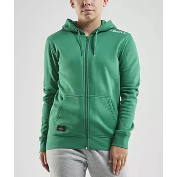 Craft Community FZ women's hoodie, Team green