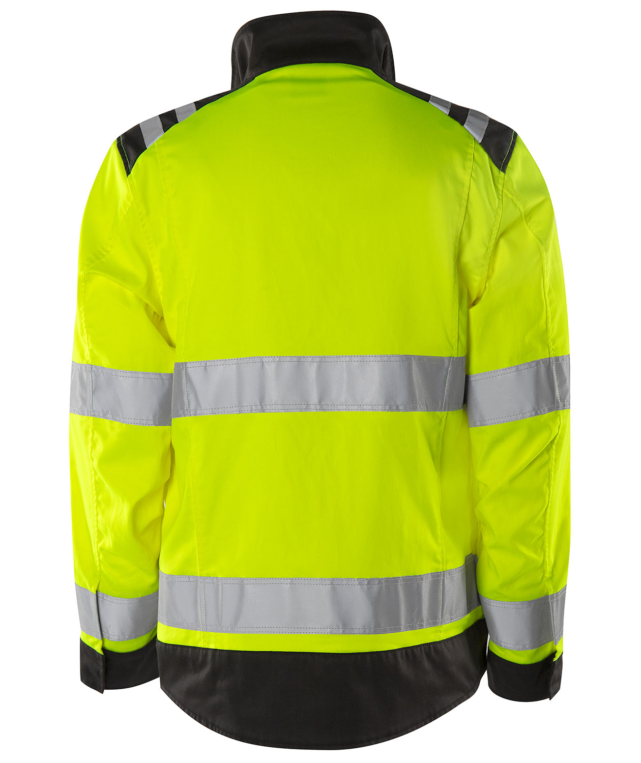 Fristads Green Arbeitsjacke 4067 GPLU, Hi-vis Gelb/Schwarz, large image number 3