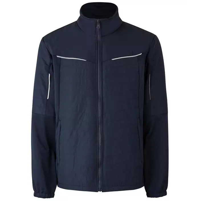 ID Zip'n'mix hybrid jacket, Navy, large image number 0
