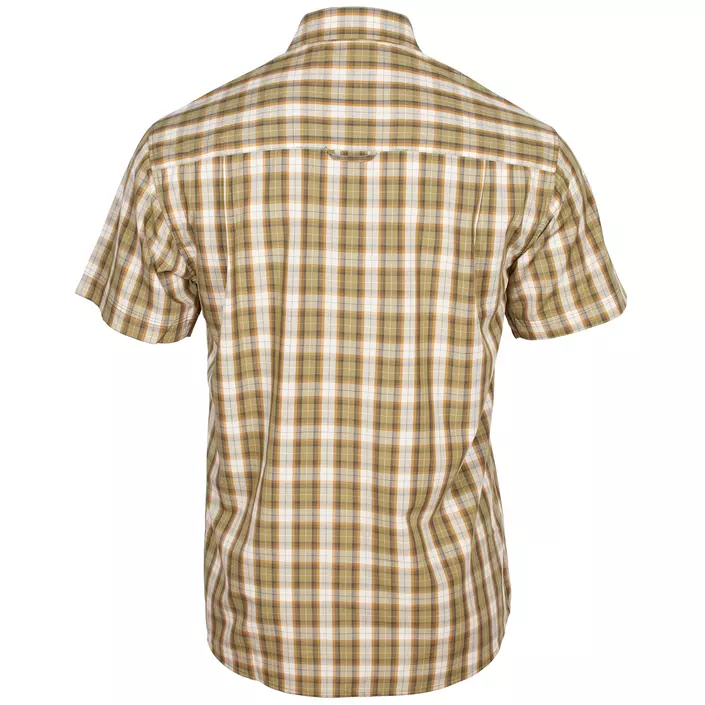 Pinewood Cliff modern fit kortærmet skjorte, Mellem Khaki/Bronze, large image number 1
