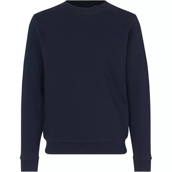 ID økologisk sweatshirt, Navy, large image number 0