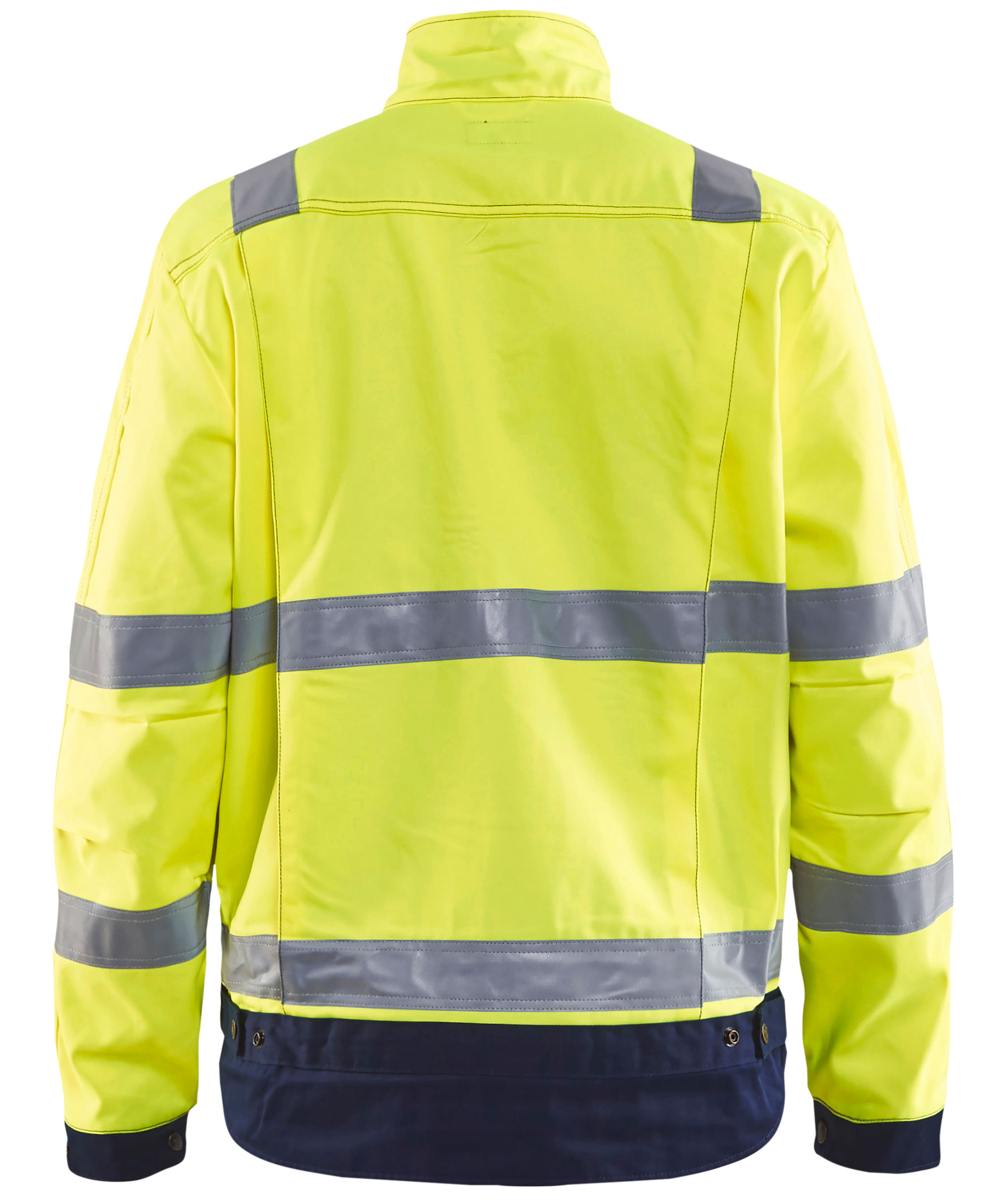 Bl&aring;kl&auml;der arbeidsjakke, Hi-vis gul/marinebl&aring;, large image number 2
