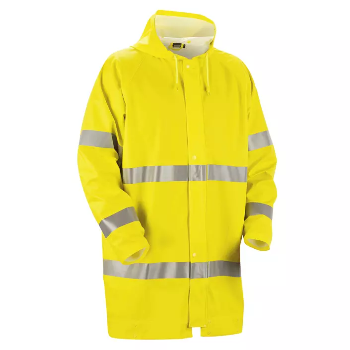 Blåkläder raincoat, Hi-Vis Yellow, large image number 0