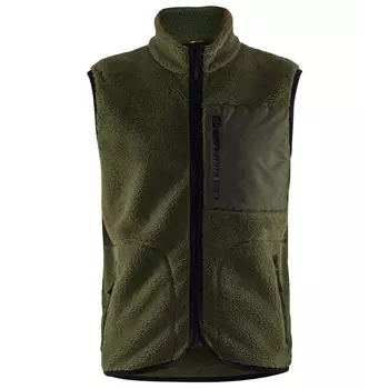 Blåkläder fibre pile vest, Autumn Green