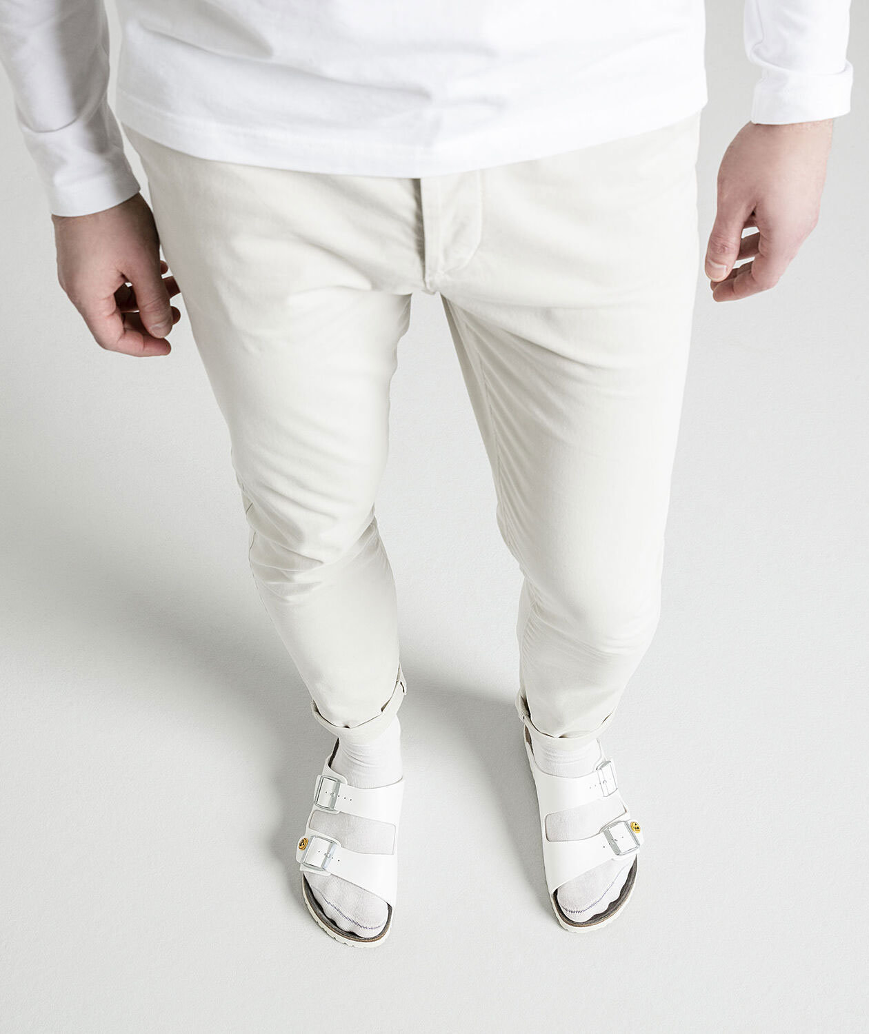 Birkenstock Arizona ESD Regular Fit sandals, White, large image number 1