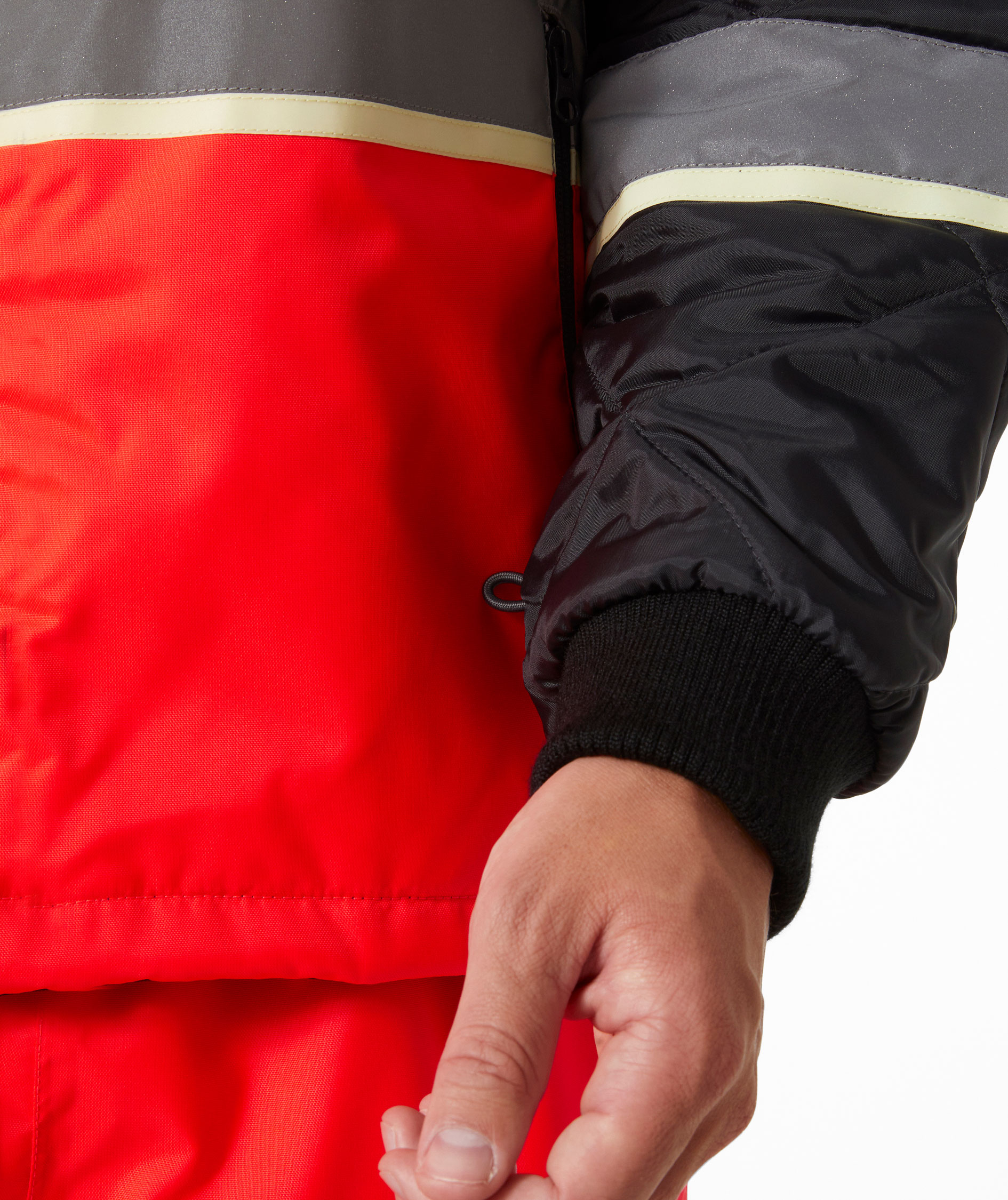 Helly Hansen UC-ME 2-in-1 insulator jacket, Hi-Vis Red/Ebony, large image number 7