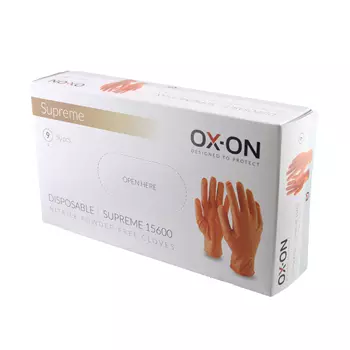OX-ON Disposable Supreme 15600 nitril engångshandskar 50 st.