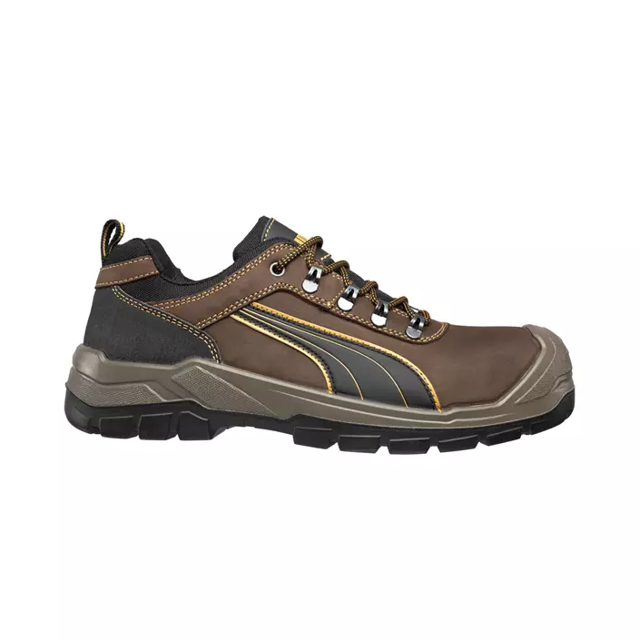 Puma Sierra Nevada Low safety shoes S3, Brown, large image number 0
