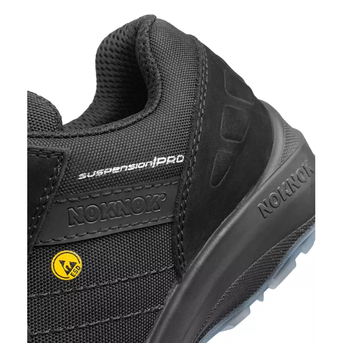 NOKNOK 4110 safety shoes S1P, Black, large image number 9
