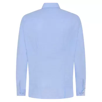 Angli Curve Oxford skjorta dam, Ljusblå