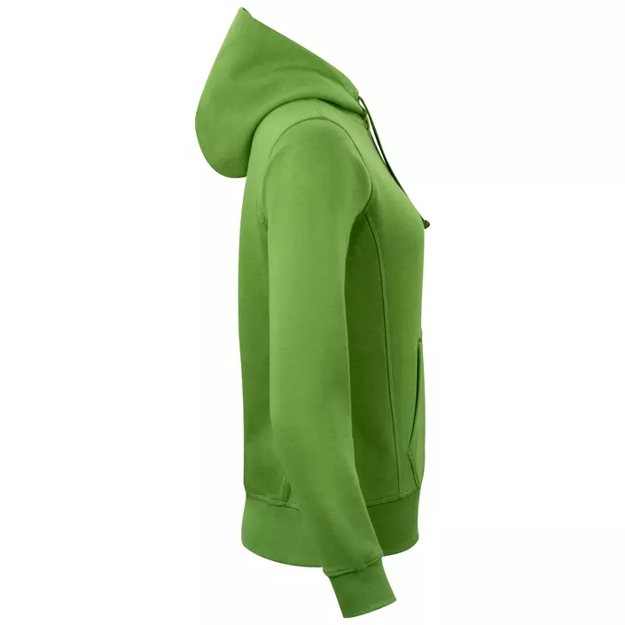 Clique Classic hoodie dam, Green Melange, large image number 2
