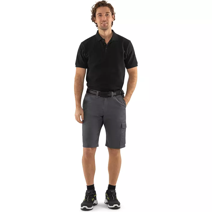 Fristads Green Shorts 2932 GWM, Grau/Schwarz, large image number 1