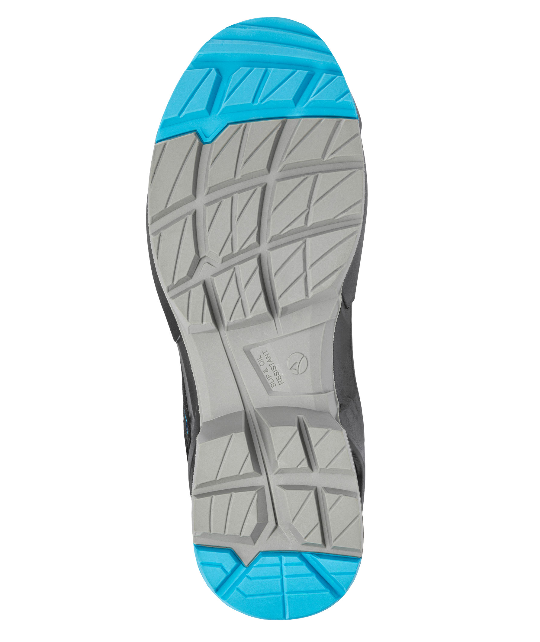 Albatros Taraval mid safety boots S3L 12 cm wide, Black/Blue, large image number 4