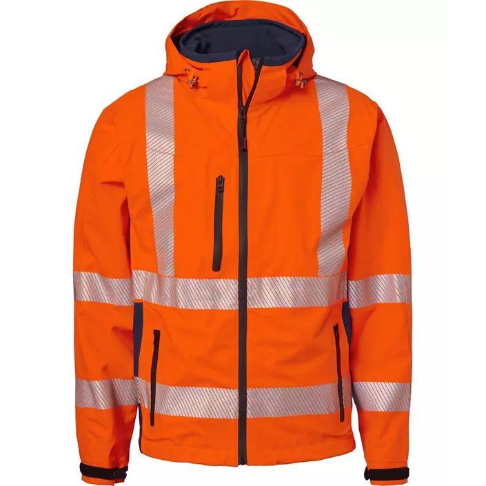 Top Swede shell jacket 6718, Hi-vis Orange, large image number 0