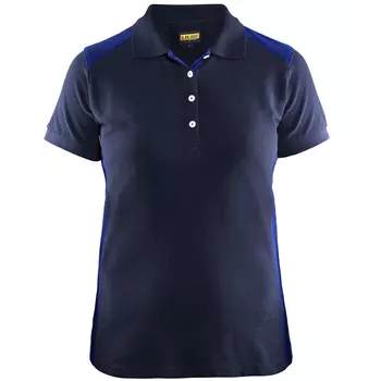 Blåkläder Unite dame polo T-shirt, Marine/Koboltblå