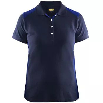 Blåkläder Unite dame polo T-shirt, Marine/Koboltblå