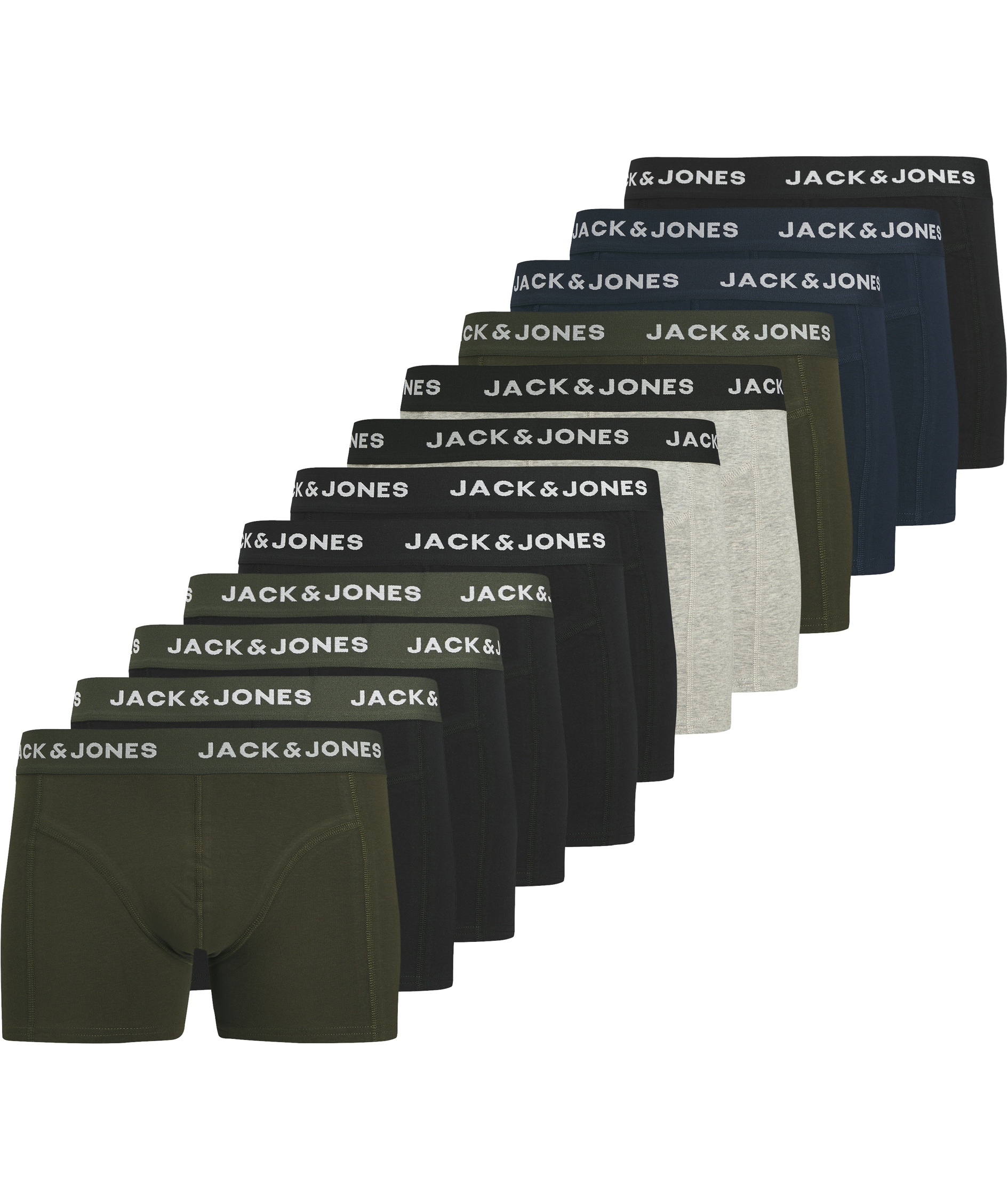 Jack & Jones JACBENJA SOLID 12-pack boksershorts