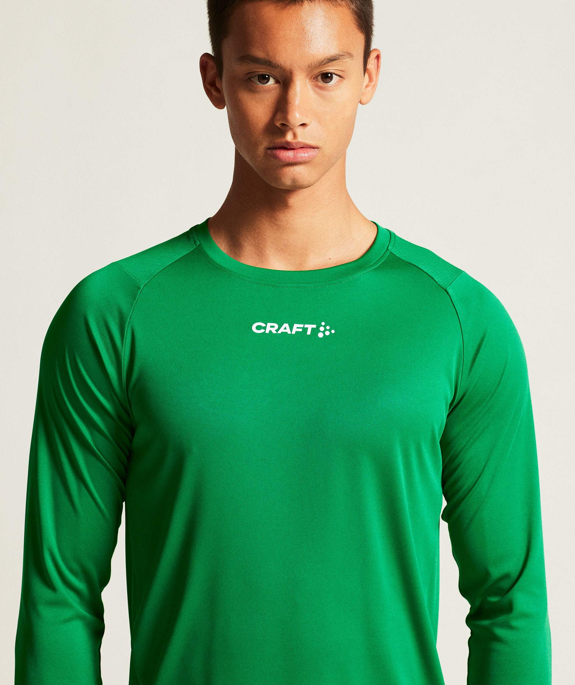 Craft Rush 2.0 l&aring;ng&auml;rmad T-shirt, Team green, large image number 5