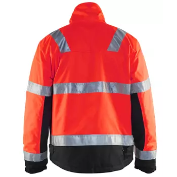 Blåkläder winter work jacket, Red/Black